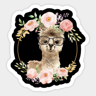 Llama With A Difference - Cute Llama Sticker